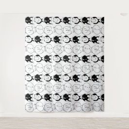 Hamster Hintern Pattern Wandteppich