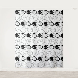 Hamster Hintern Pattern Wandteppich