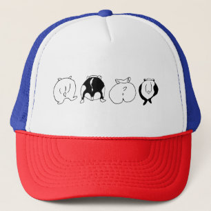Hamster-Hintern Truckerkappe