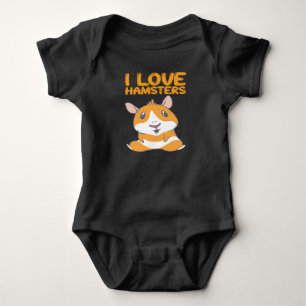 Hamster - I Liebe Hamsters Baby Strampler