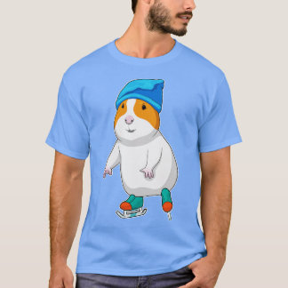 Hamster Ice Skaten Ice Skate T-Shirt