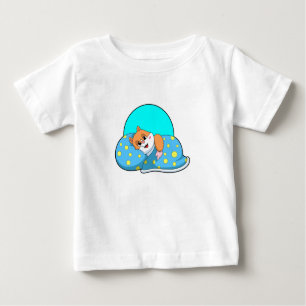 Hamster im Schlaf mit Blanket.PNG Baby T-shirt