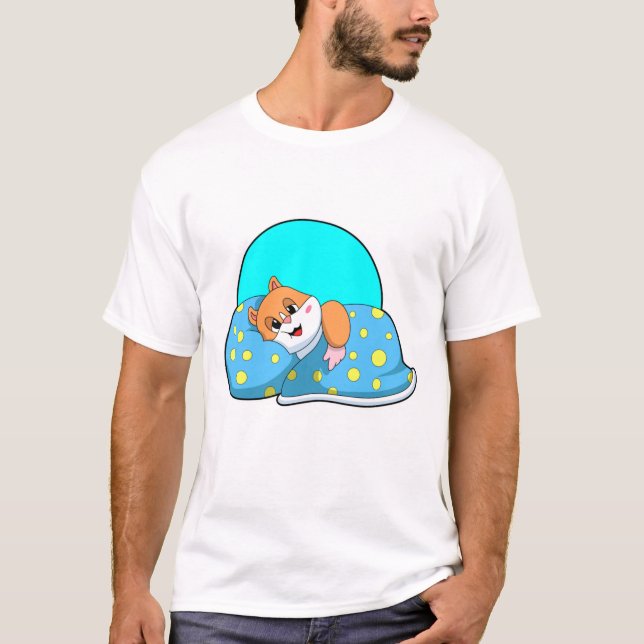 Hamster im Schlaf mit Blanket.PNG T-Shirt (Vorderseite)