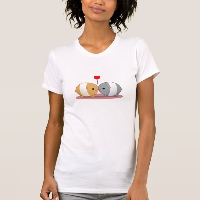 Hamster in der Liebe T-Shirt (Vorderseite)