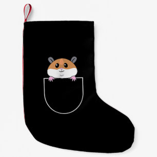 Hamster in Imitaten Kleiner Weihnachtsstrumpf