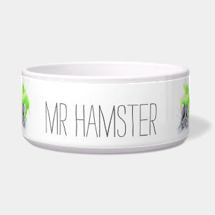 Hamster individuelle Name Napf