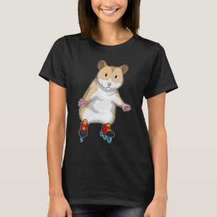 Hamster Inline Skaten Roller Skate T-Shirt