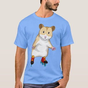 Hamster Inline Skaten Roller Skate T-Shirt