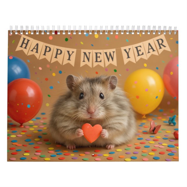 Hamster Kalender (Titelbild)