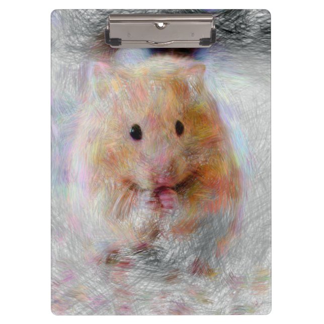 Hamster Klemmbrett (Vorderseite)