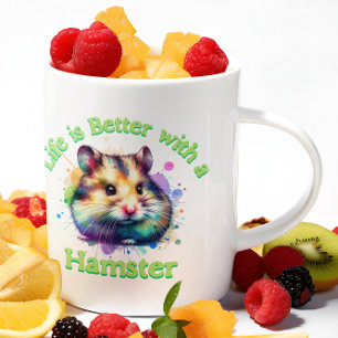Hamster Liebhaber von Nagetieren Kaffeehaus Liebha Kaffeetasse