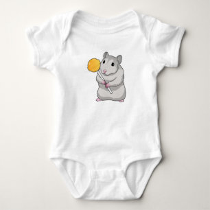 Hamster Lollipop Baby Strampler