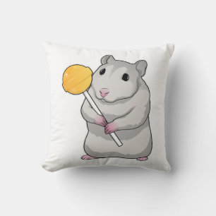 Hamster Lollipop Kissen