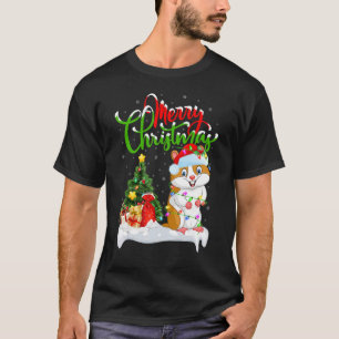Hamster Lover Xmas Dekorationen Santa Hamster Chri T-Shirt