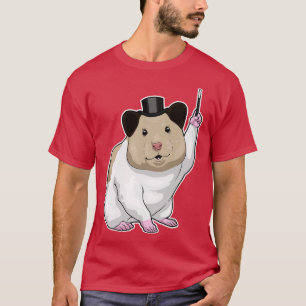 Hamster Magician Magic Zauberstab T-Shirt