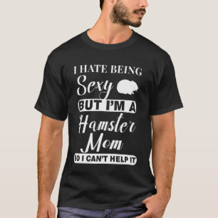 Hamster-Mama-Bekleidung - Lustiges Süßes Mütter De T-Shirt