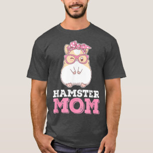 Hamster Mama Funny Hamsters Chubby Kawaii Haustier T-Shirt