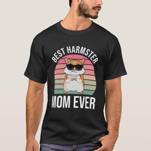 Hamster Mama Hamster T-Shirt (Vorderseite)