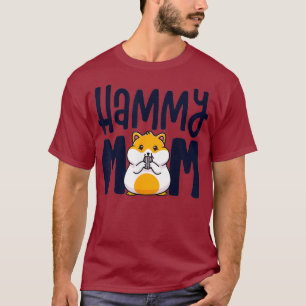Hamster Mama Shirt für Mädchen Hammy Mama Mama Kid