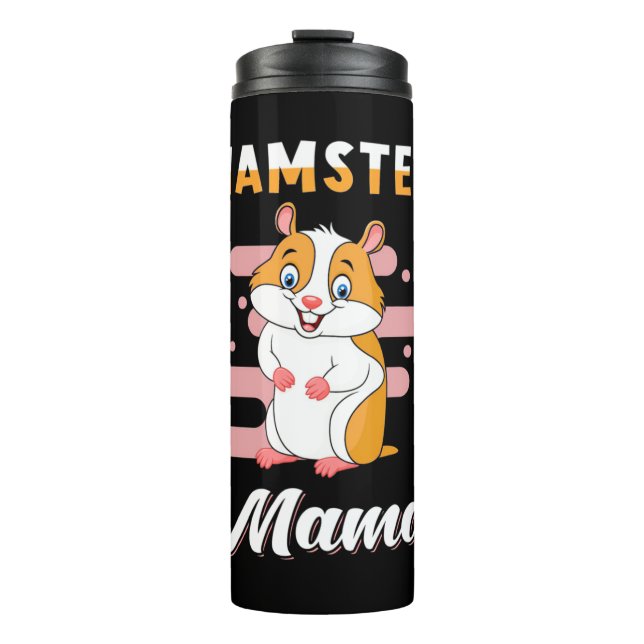 Hamster Mama Thermosbecher (Vorderseite)