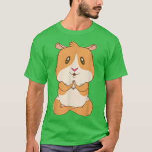 Hamster Medizin Yoga Guinea Schwein T-Shirt