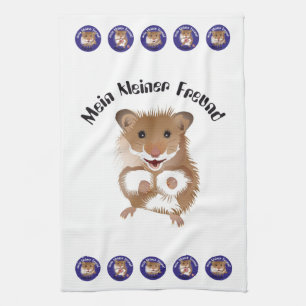 Hamster, mein kleiner Freund Geschirrtuch
