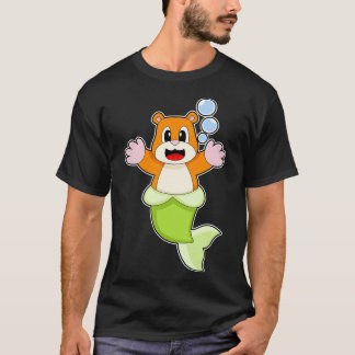 Hamster Mermaid T-Shirt