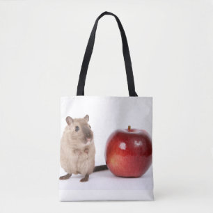 Hamster mit Apple-Tasche