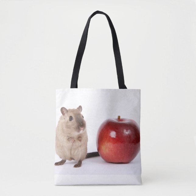 Hamster mit Apple-Tasche (Vorderseite)