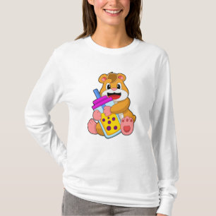 Hamster mit Babyflaschensaft T-Shirt