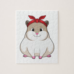 Hamster mit Bandana Puzzle