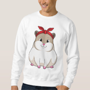 Hamster mit Bandana Sweatshirt
