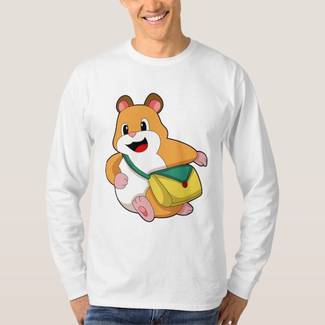 Hamster mit Beutel.PNG T-Shirt (Vorderseite)