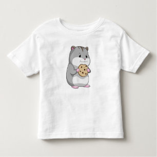 Hamster mit Cookie Kleinkind T-shirt