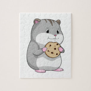 Hamster mit Cookie Puzzle