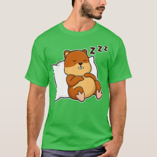 Hamster mit Kissen T-Shirt