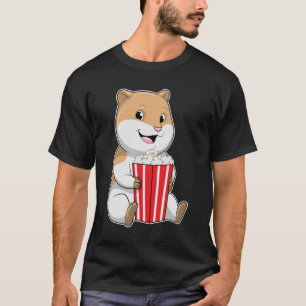 Hamster mit Knochen von Popcorn T-Shirt