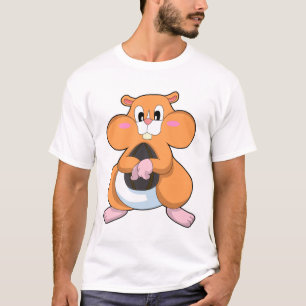 Hamster mit Walnuss T-Shirt