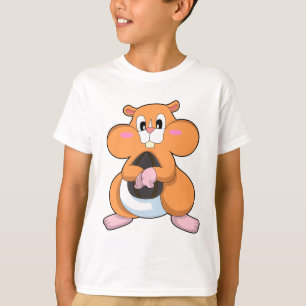 Hamster mit Walnuss T-Shirt