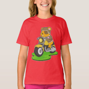 Hamster Motorrad T-Shirt