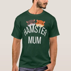 Hamster Mum Worlds Best Hamster Mummy Mütter T-Shirt