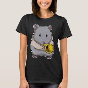 Hamster Musician Trumpet Music T-Shirt