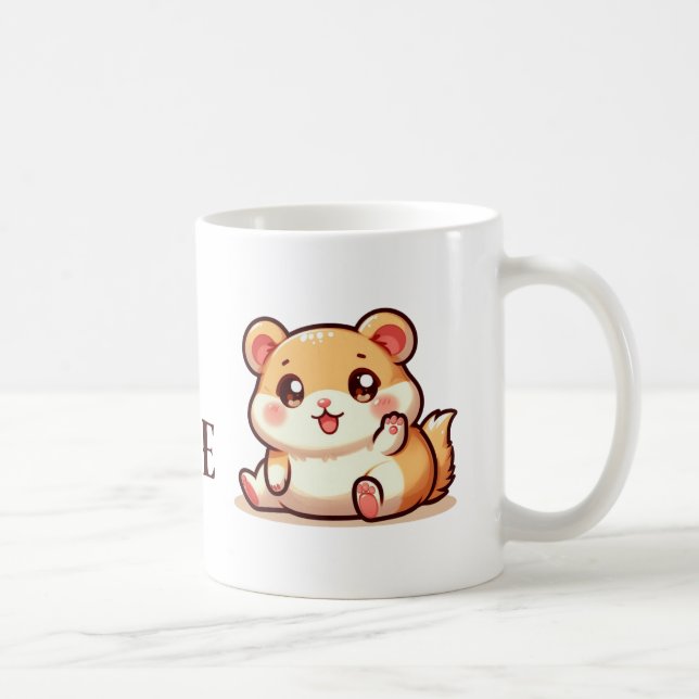 Hamster - Niedlich sein Kaffeetasse (Rechts)