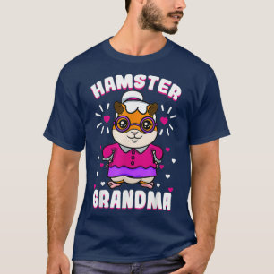 Hamster Oma Syrian Campbells Zwarf Granny T-Shirt