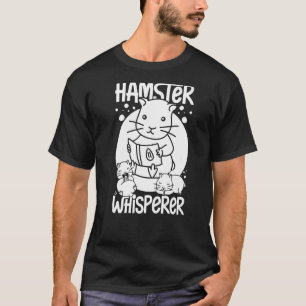 Hamster Pet Animal Niedlich Cages Ball Wheel Food T-Shirt
