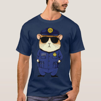 Hamster polizeilicher T - Shirt