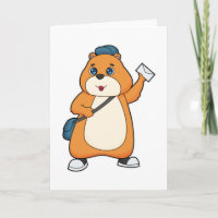Hamster Postman Letter