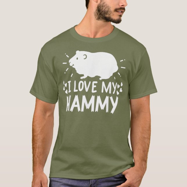 Hamster Rodent Cavy Pet T-Shirt (Vorderseite)