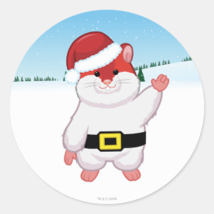 Hamster Runder Aufkleber