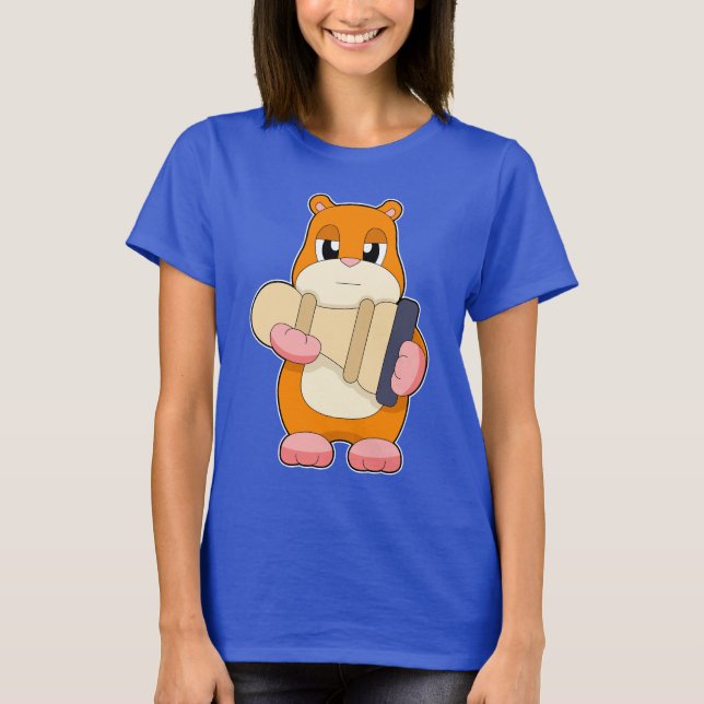 Hamster Schachstück Pawn Schach T-Shirt (Vorderseite)